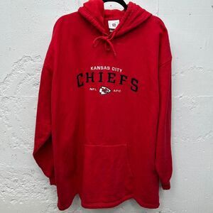 NFL Kansas City Chiefs Spellout Red Hoodie